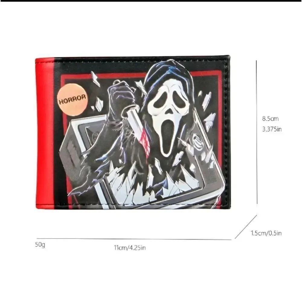 Scream Design Bi-Fold Wallet - Picture 6 of 6